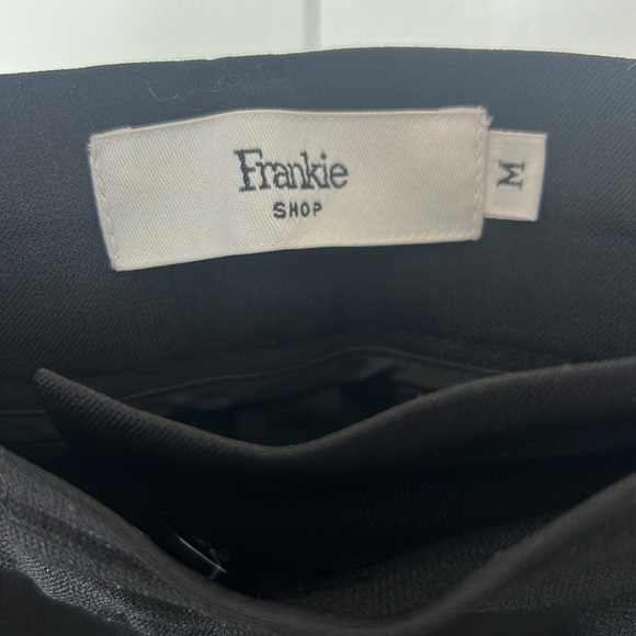 The Frankie Shop Bea Crepe Straight Leg Pants - Picture 4 of 5